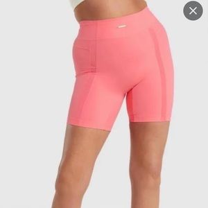 Whitney Mesh Shorts - Peony Pink - Medium - Gym Shark